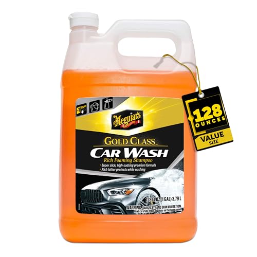 Meguiar's Gold Class Car Wash – Premium Foaming Car Wash Soap, High Gloss Finish, Safe For Clear...
