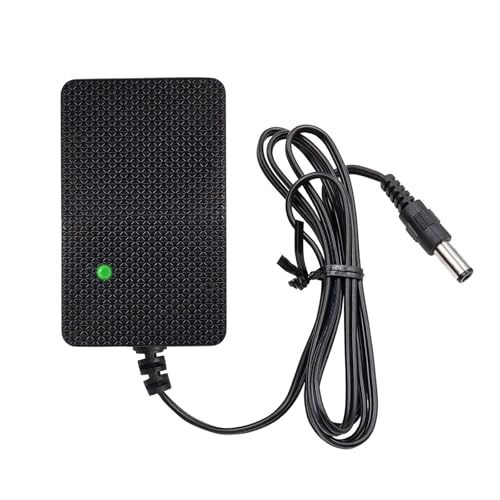 12V 1.5A Battery Charger with DC5521 Male Connector for 14.6V Lithium LiFePO4 Deep Cycle Rechargeable Batteries Pack, 12.6V Li-ion Battery Pack, Kid Ride On Toys Best Choice Wrangler SUV, Dynacraft