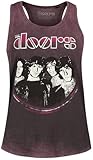 The Doors Jim Performing Mujer Top Tirante Ancho Rojo L 100% algodón Más Grande