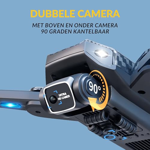 Killerbee X5 SE VIPER - Drone met dubbele camera - geschikt voor kinderen en volwassenen - Brushless motoren - Ultra Fly More Combo - 53 minuten vliegtijd - Inclusief tas en 4 accuâs !! - Afbeelding 4