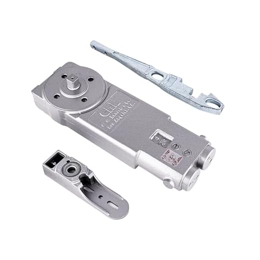 CRL Medium Duty 105º Hold-Open Overhead Concealed Door Closer With"GE" Side-Load Hardware Package