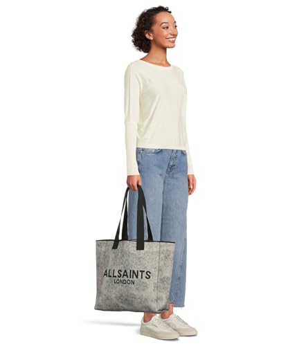 AllSaints Izzy Denim East/West Tote miniatura 6