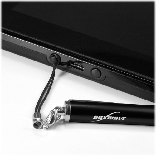 BoxWave Stylus Pen Compatible with Kindle Fire (1st Gen 2011) - Capacitive Stylus, Fiber Tip Capacitive Stylus Pen - Jet Black