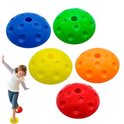 Piedras sensoriales para escalones: piedras divertidas antideslizantes, juguete para jugar al aire libre | Juego de 5 juguetes para jardín, parque, patio, hogar, jardín de infancia, peldaños interacti