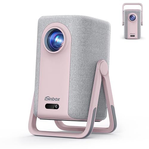 Beamer 4K mit Netflix, iSinbox 1200ANSI 4K Heimkino & Outdoor kurzdistanz Beamer, Smart projektor mit Dolby Audio, Autofokus & Trapezkorrektur, WiFi 6＆ Bluetooth 5.4, HDR10+, Dual-Mode Standfuß