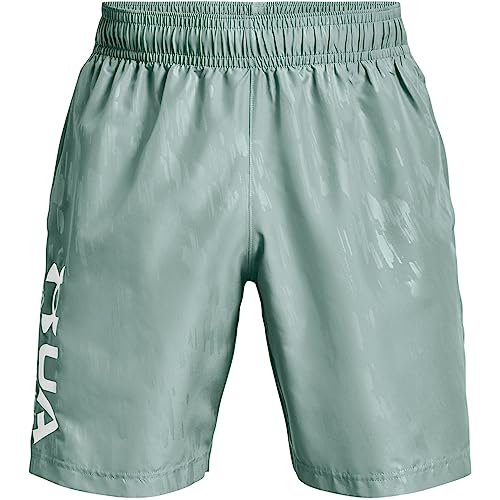 Image of Under Armour Men's Ua Woven Emboss Shorts, FSC, 1361432-177, SM