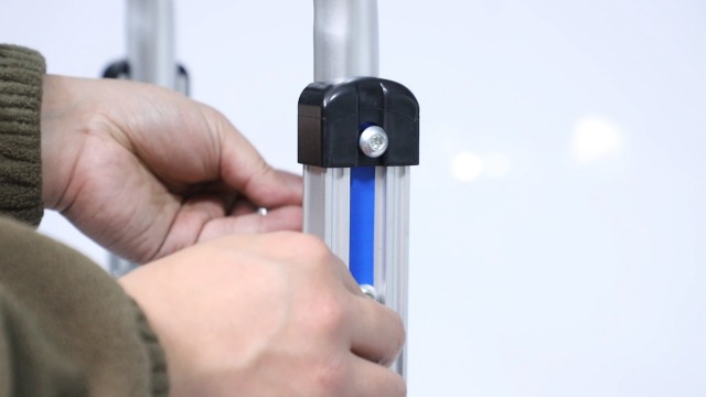 Carretilla plegable de mano de aluminio 500 lbs capacidad miniatura 7