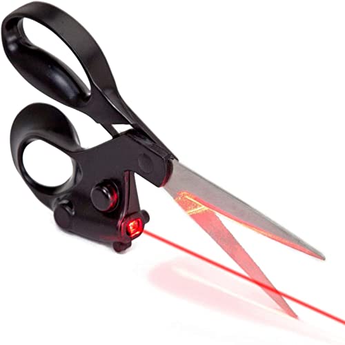 Ciseaux Guidage Laser, Ciseaux De Couture Polyvalents En Acier Inoxydable Ciseaux De Couture Guidés Par Laser Professionnels Ciseaux De Positionnement...