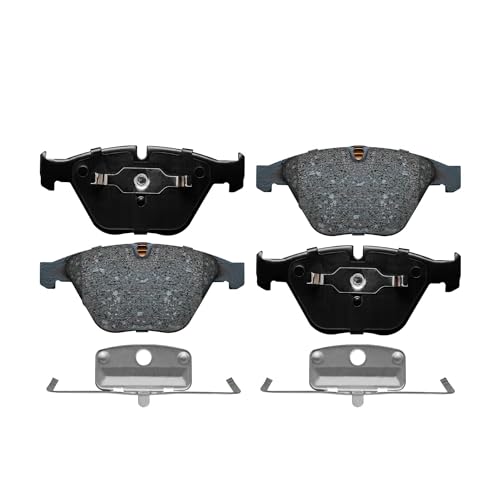 Image of Detroit Axle - 312mm Front Brake Kit for 2008-2013 BMW 328i, 2009-2013 328i xDrive, 2013-2015 X1, 2008 328Xi, Disc Brake Rotors Ceramic Brake Pads Replacement : 12.28 inch inch Rotor