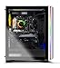 Skytech Gaming Chronos Gaming PC Desktop – Intel Core i7 12700F 2.1 GHz, NVIDIA RTX 4070, 1TB NVME SSD, 16GB DDR4 RAM 3200, 750W Gold PSU, 240mm AIO, 11AC Wi-Fi, Windows 11 Home 64-bit,White
