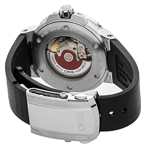 Oris Aquis Date Automatic Black Dial Men's Rubber Watch 01 733 7730 4134-07 4 24 64EB3