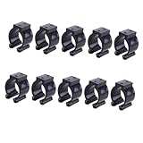 DECORNIJIA 20 pièces Support Bâton à Mural Plastique Rangement Organisateur Résistant ...