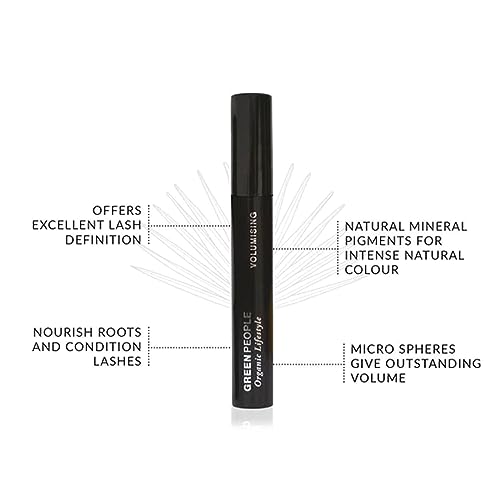 Green People Lash & Lift Mascara Gift Set | Natural Black Mascara & Make-Up Remover Gift - Image 5