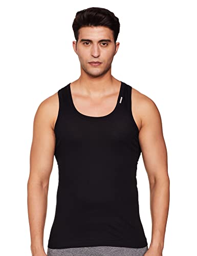 Image of Rupa Frontline Sleeveless Round Neck Vest for Men, 100% Cotton Material, Regular Fit, Pack of 2