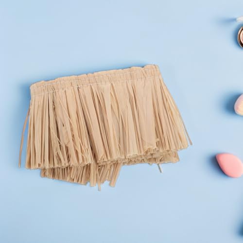 Cinta de rafia natural para accesorios de verano y decoración de fiestas 6