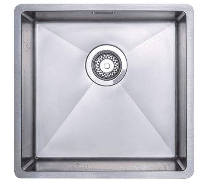 Austen & Co. Roma Stainless Steel Large Inset/Undermount Single Bowl Kitchen Sink
