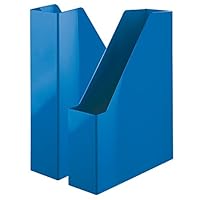 Portariviste HAN I-Line Bianco | 2 Pezzi Per Organizzare Riviste A4/C4 | Design Moderno Per Scrivania - Foto 11