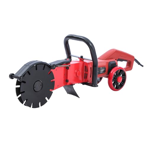 KATSU Tools 6800W Powerful Wall Saw Chaser, 27cm Cutting Capacity, Handheld and Lightweight, 192mm Dual Diamond Saw Blades, Dust-Free Concrete Brick Walls Grooving Slotting Machine 1 KATSU Tools 6800W Powerful Wall Saw Chaser, 27cm Cutting Capacity, Handheld and Lightweight, 192mm Dual Diamond Saw Blades, Dust-Free Concrete Brick Walls Grooving Slotting Machine