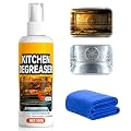 Nmoiat Kitchen Degreaser Spray, BBQ Grill Cleaner Spray, Heavy Duty Degreaser Spray For Outdoor Grill Oven Cleaner, Outdoor Use, Fast-Acting Grease Removal