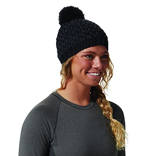Mountain Hardwear Women's Standard Snow Capped Beanie, Dark Storm, One Size #TOP4