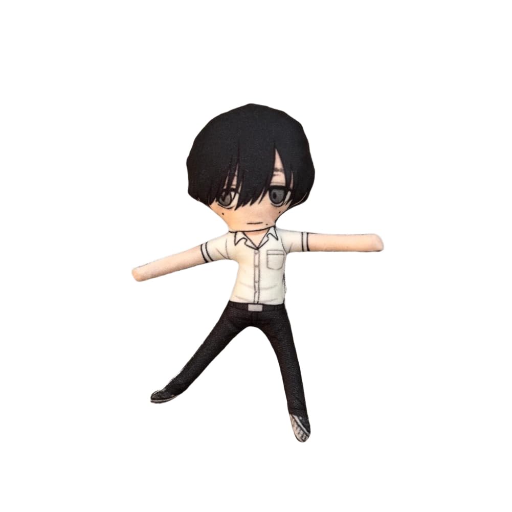Jilijia Anime Yoshiki Tsujinaka Plush Twistable Figure Hikaru Indo Soft Stuffed Throw Pillow Cartoon Pendents Decoration Gifts 15CM