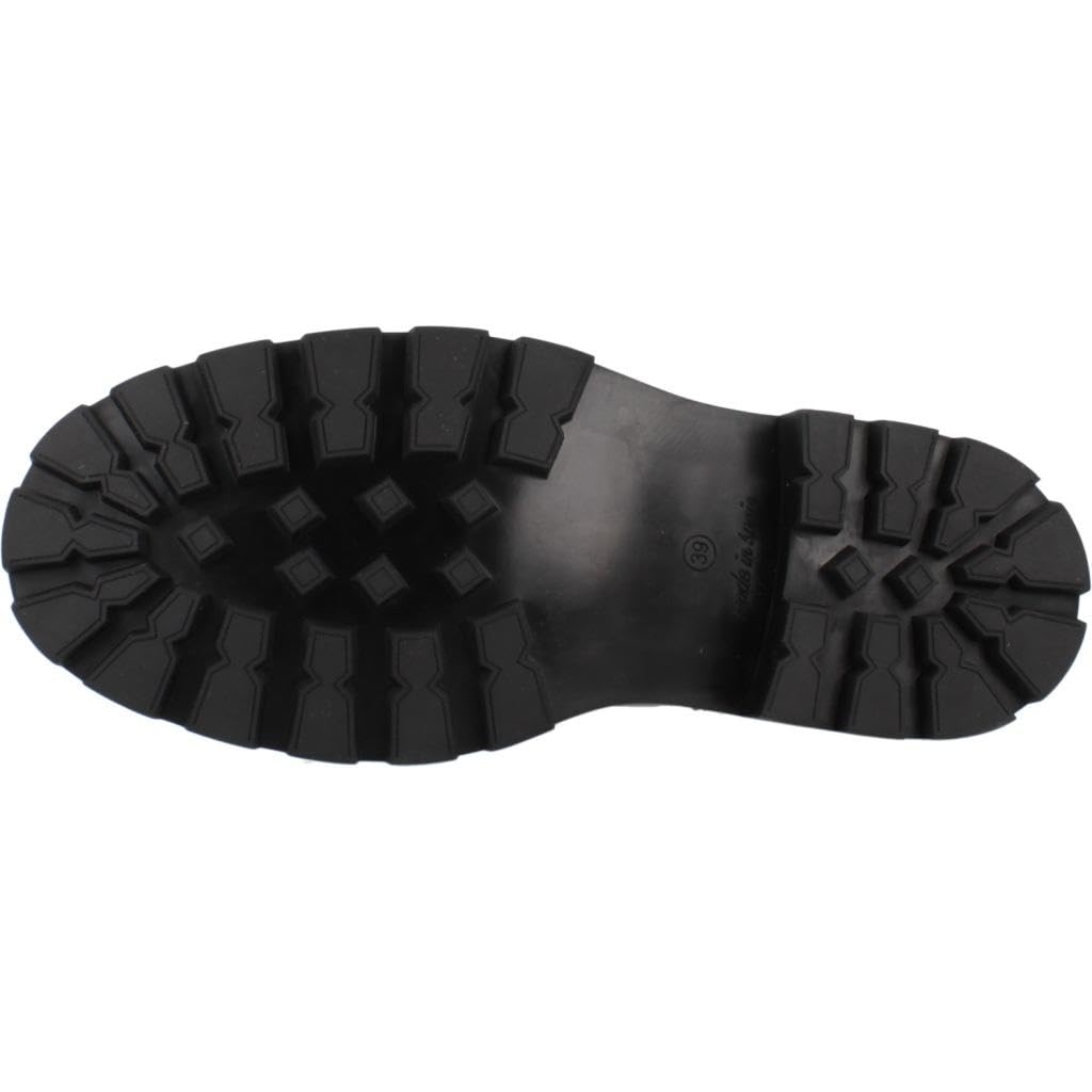 ALPE Bottines en Cuir Agnes Noir