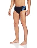 Speedo Men's Endurance+ Toxic Tie Dye Brief Swimsuit