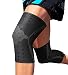 Sparthos Knee Compression Sleeves (Pair) - Support Sports, Running, Joint Pain Relief - Knee Brace Men Women - Knee Sprains Strains Arthritis Ligament Injury Recovery (Black-S)