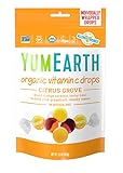 YumEarth Organic Citrus Grove Vitamin C Drops, 3.3 Ounce (Pack of 6) - Allergy Friendly, Non GMO, Gluten Free, Vegan (Packaging May Vary)