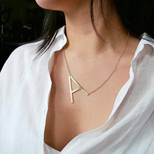 18K Gold Plated Letter Necklace 