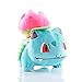 Juguete de Peluche Ivysaur, muñecos de Anime de Peluche Suaves Lavables, llaveros Colgantes, Regalos de cumpleaños de Navidad y Halloween para niños 22cm