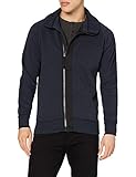  G-STAR RAW Herren Empral Zip Thru Sw L/S Strickjacke, Grau (Mazarine Blue Htr 4348), Small