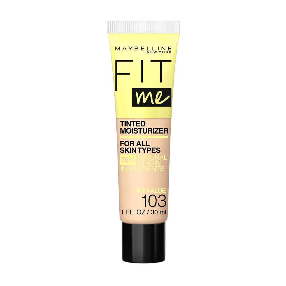 Amazon.com: Maybelline Fit Me Tinted Moisturizer, Natural Coverage