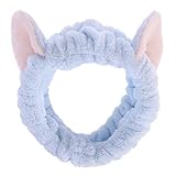 Das Stirnband ist voller Elastizität. Stecken Sie es einfach durch den Hals und ziehen Sie es nach hinten. Halten Sie es an Ihrem Haaransatz. Es passt für den größten Teil des Kopfumfangs für Frauen und Mädchen.