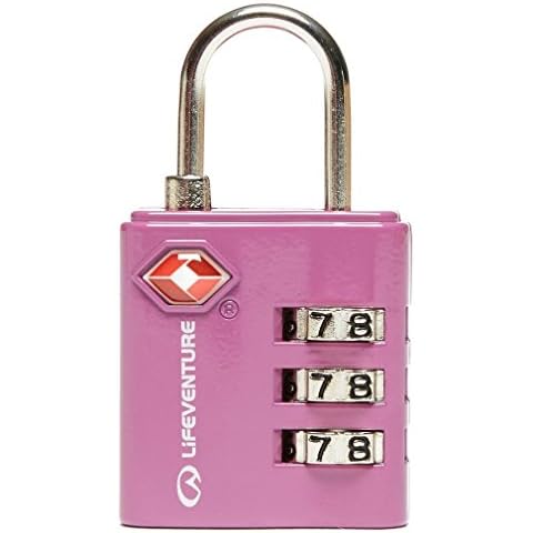 Lifeventure TSA Combi Lock (Pink) Cover