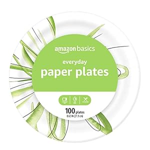 Amazon Fundamentals-On a regular basis Paper Plates