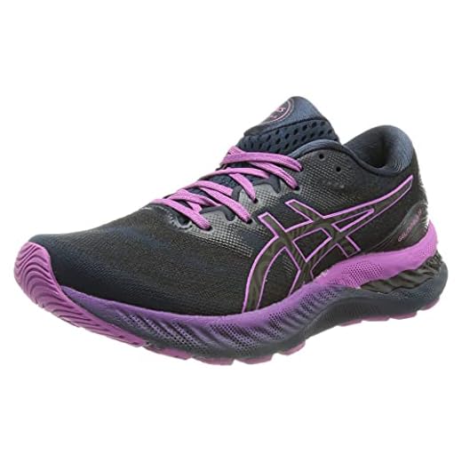 ASICS Dam Gel-Nimbus 23 liter-Show löparsko, Fransk blå liten show, 39.5 EU