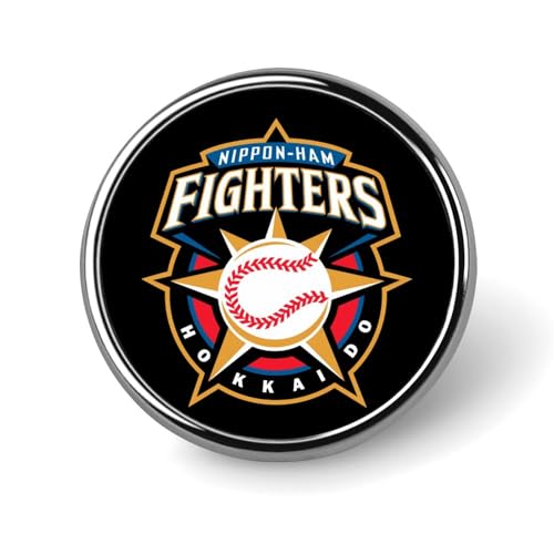 円形 北海道日本ハムファイターズ 徽章 胸章 Badge ピンバッチ 缶 ボタン ボタンブローチ バッグ飾 工芸品 かばん掛け 男の子 女の子 大人 子供用 プレゼント 25mm