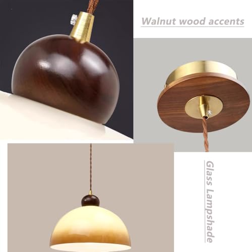 Suspension LED vintage avec cordon réglable et douille E26 - 8