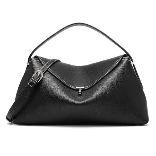 Leather Crossbody Bag for Women, Multiple Compartments for Everyday & Travel