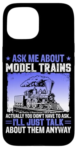 鉄道模型について聞いてみてください。実際、あなたは私に尋ねる必要はありません スマホケース iPhone 15 用