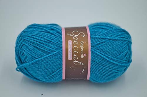 Stylecraft Knitting Yarn/Wool 100g ball for Knit & Crochet, DK - Cornish Blue (1841)