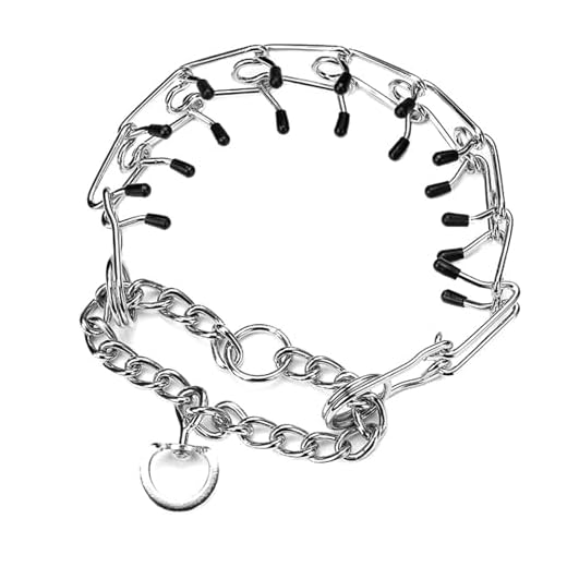 Verstellbares Anti-Zieh-Hundehalsband, Metall, abnehmbares Halsband für Gehorsamkeitstraining, Outdoor, Spazierengehen, Laufen, Anti-Zug-Halsband