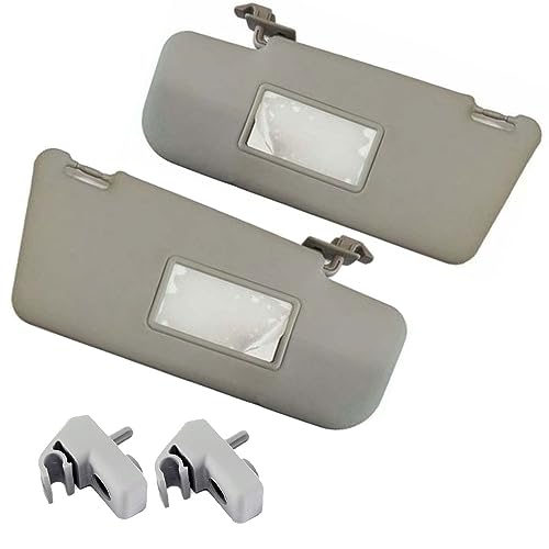 Gancio Aletta Parasole Per Fiat Panda (169) 2003-2011 - Ricambio Destro/Sinistro, Grigio - Foto 8