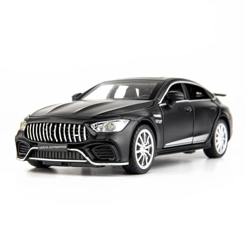 Image of Exclusive Alloy Metal Pull Back Die-Cast Car Diecast Metal Pullback Toy Car with Openable 6 Doors,Light Music Boys Gifts Toys (1 /32 Mercedes AMG Benz GT63 - Multicolor)