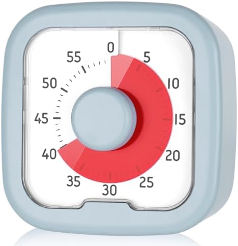 Temporizador visual de 60 minutos, temporizador de contagem regre...