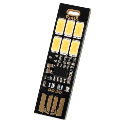NEISEMOVI 5730 Usab 6 Led Light 5V Touch Sensor Dimmable Night for Mobile Power Computer Laptop Book Reading Desk Lamp New 2025 High Reliable Electronic Component, Precision, Stable Performance