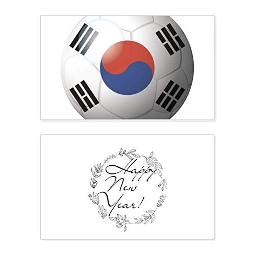 Tarjeta conmemorativa de fútbol de Corea ideal para decorar tu zona de partidos en casa