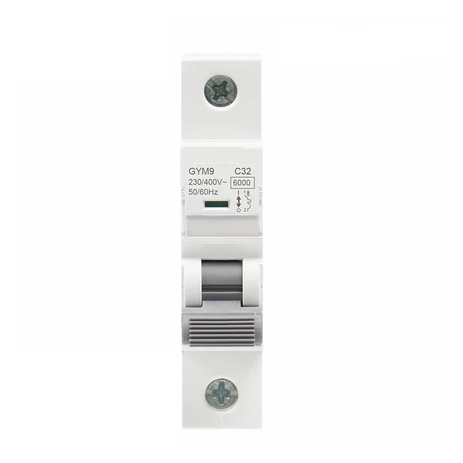 TYEXCZARF GYM9 1P 6A-63A 220V 400V Circuit Breaker AC Type 6KA Breaking Capacity C Curve(25A)