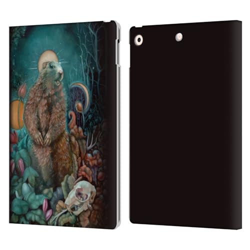 Étui portefeuille iPad 10.2 Tiffany Tito Toland-Scott art marmotte